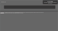 Desktop Screenshot of didaba.de